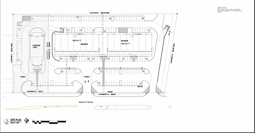 7750 Rowlett Rd, Rowlett, TX à louer - Photo du bâtiment - Image 3 de 4