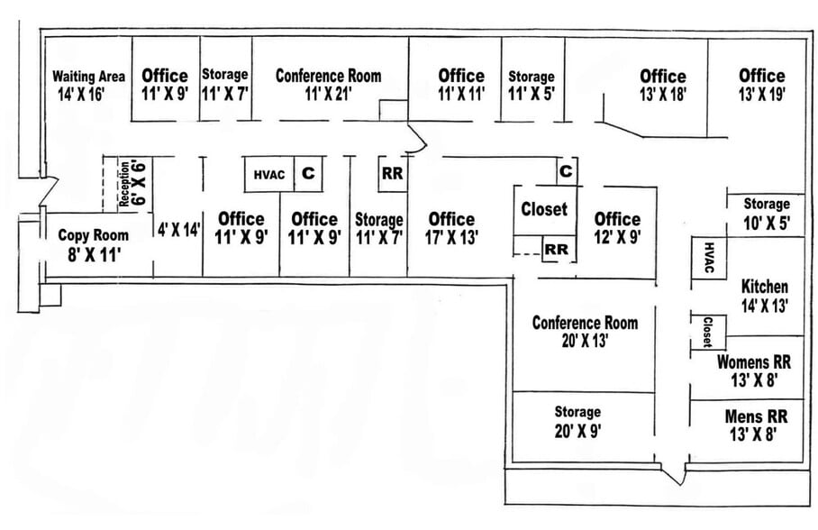 800 S Rusk St, Amarillo, TX for sale - Floor Plan - Image 2 of 10