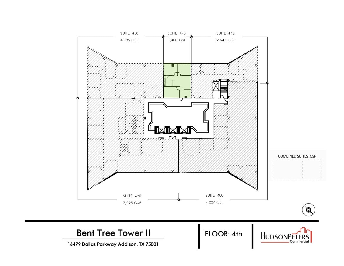 16479 Dallas Pky, Addison, TX 75001 - Unit 470 -  - Floor Plan - Image 1 of 1