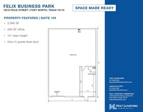 100 E Felix St, Fort Worth, TX for lease Interior Photo- Image 1 of 1