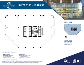 1099 18th St, Denver, CO for lease Floor Plan- Image 1 of 1