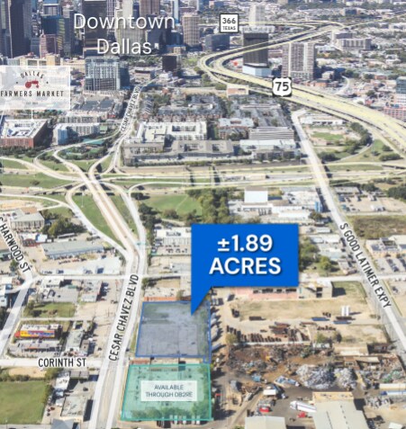 2010 S Cesar Chavez Boulevard, Dallas, TX à vendre Photo du bâtiment- Image 1 de 4