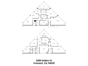 3390 Seldon Ct, Fremont, CA à louer Plan d’étage- Image 1 de 3