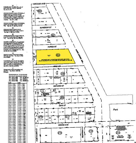 680 N Lake Shore Dr, Chicago, IL à louer - Plan cadastral - Image 2 de 23