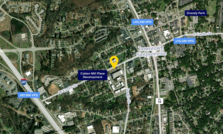 311 W Curtis St, Simpsonville, SC for sale - Building Photo - Image 2 of 5