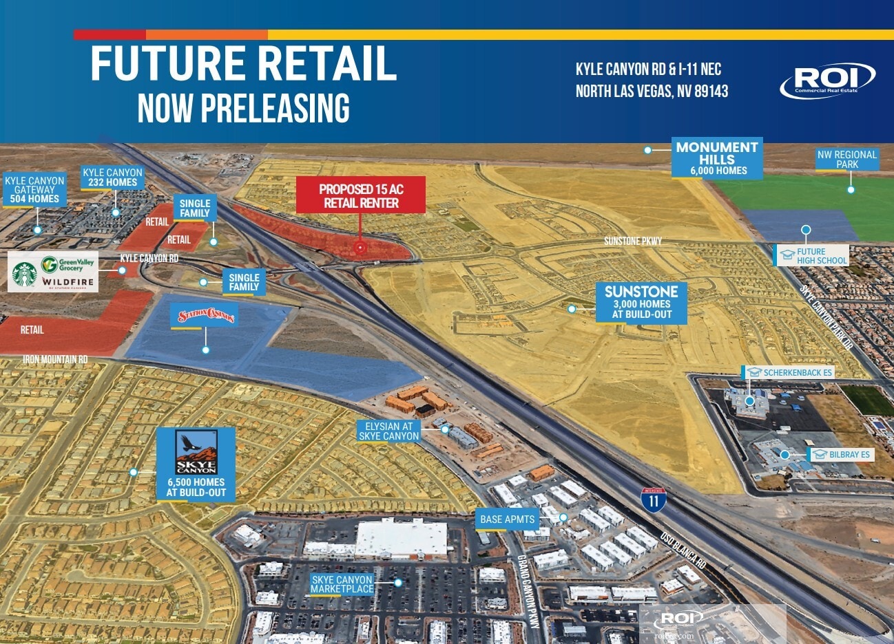 Kyle Cannon Rd & 1-11 NEC, Las Vegas, NV for lease Primary Photo- Image 1 of 8