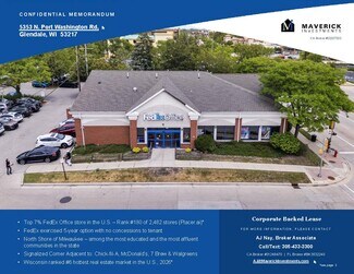 More details for 5353 N Port Washington Rd, Glendale, WI - Retail for Sale
