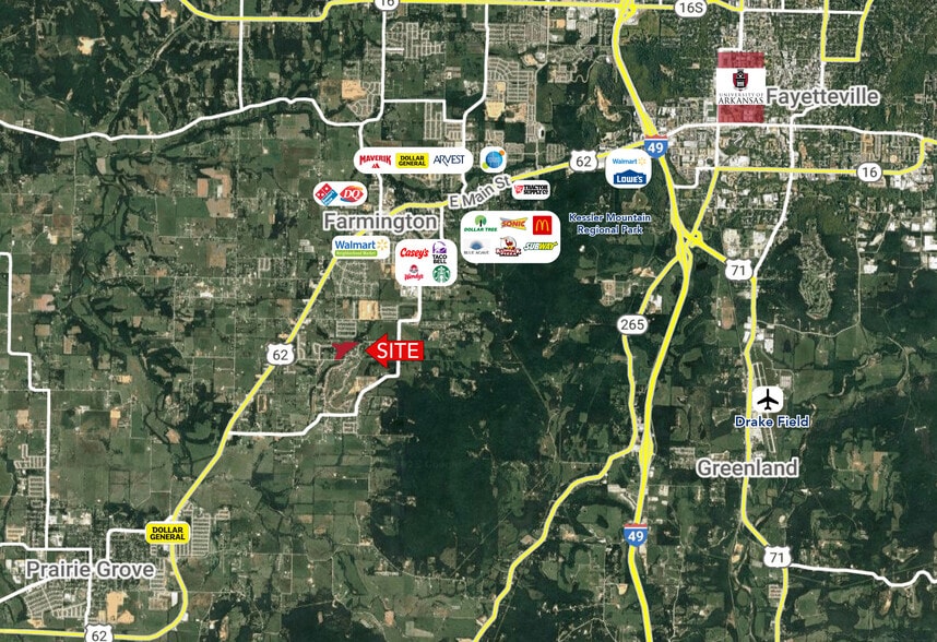 0 Clyde Carnes rd, Farmington, AR for sale - Building Photo - Image 2 of 5