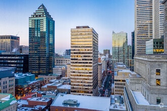 1200 Av Mcgill College, Montréal, QC - Aérien  Vue de la carte