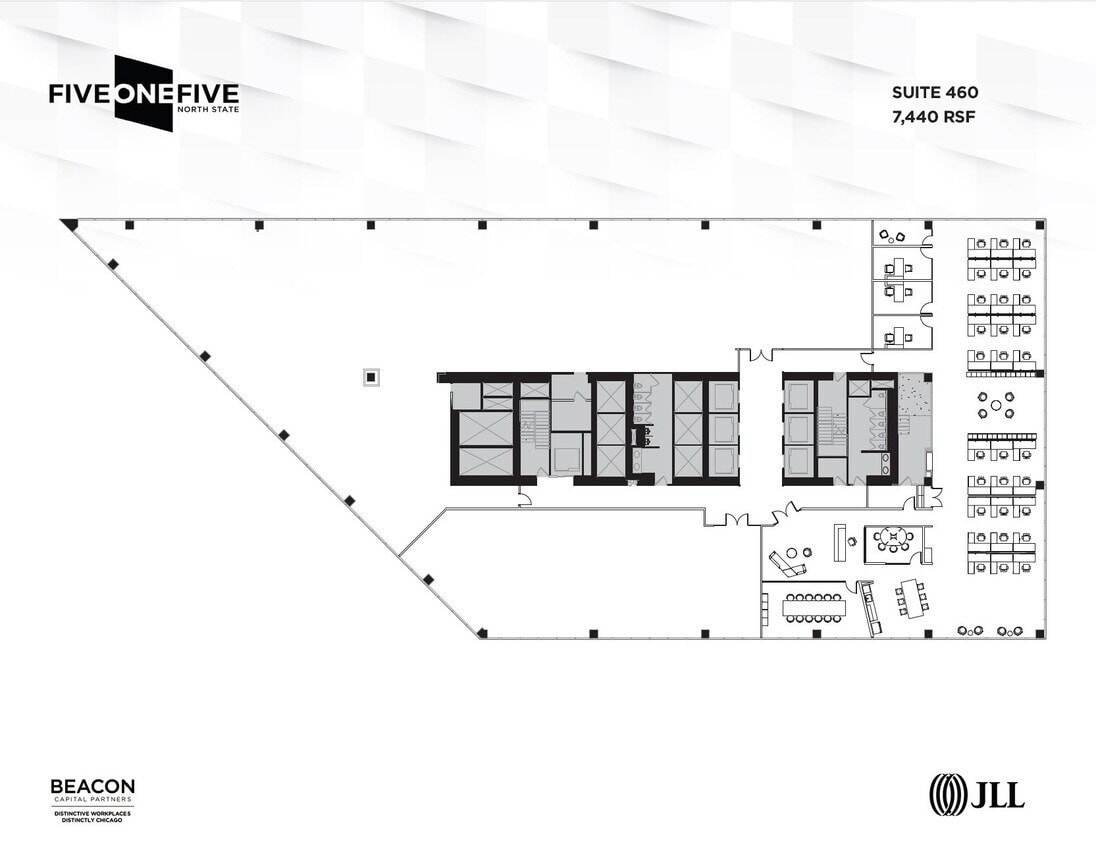 515 N State St, Chicago, IL for lease Floor Plan- Image 1 of 1