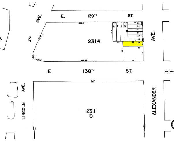 261 Alexander Ave, Bronx, NY à vendre - Plan cadastral - Image 2 de 19