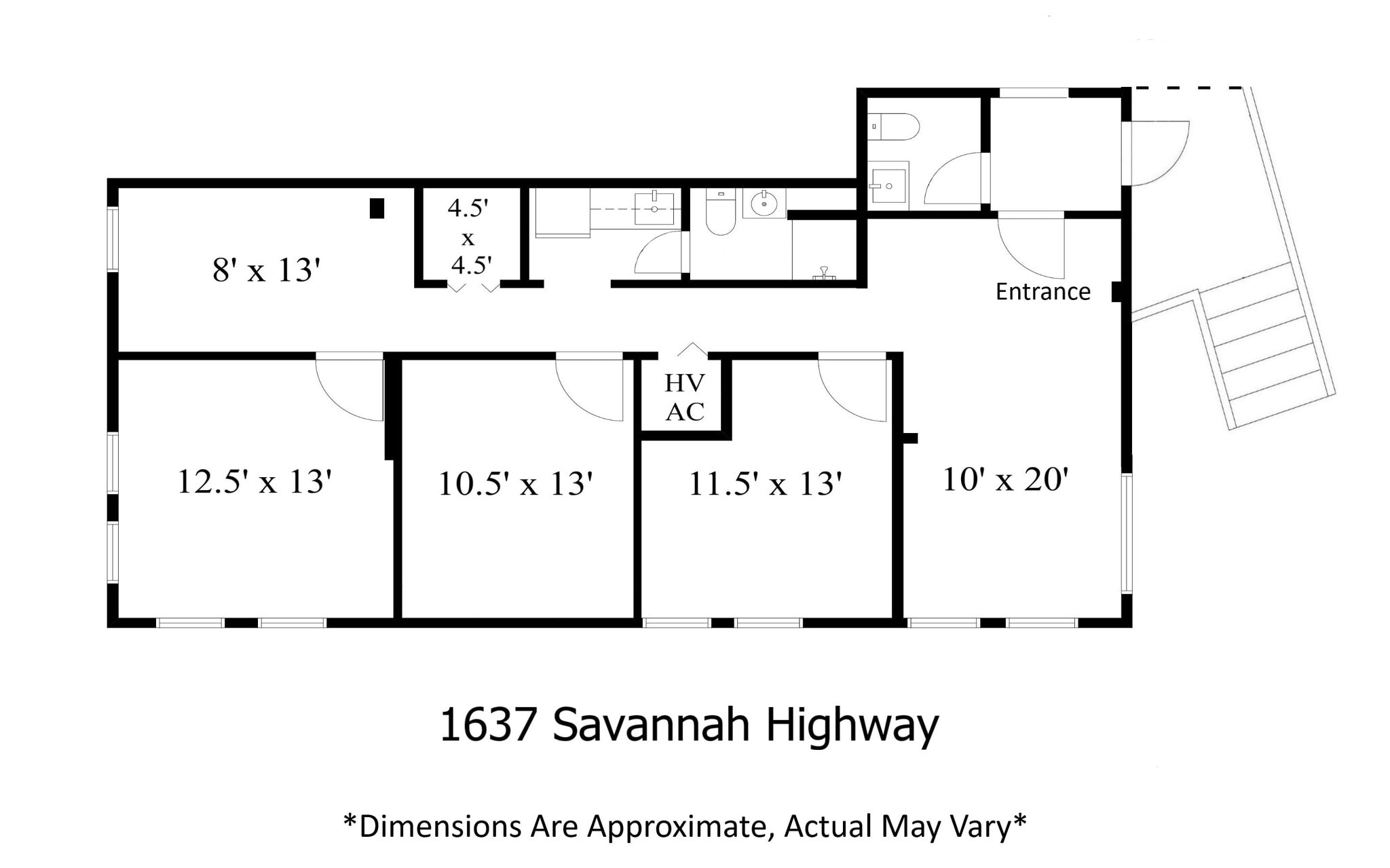 1637 Savannah Hwy, Charleston, SC à louer Photo intérieure- Image 1 de 11