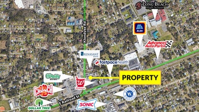 18010 Pineville Rd, Long Beach, MS à louer Aérien- Image 1 de 3