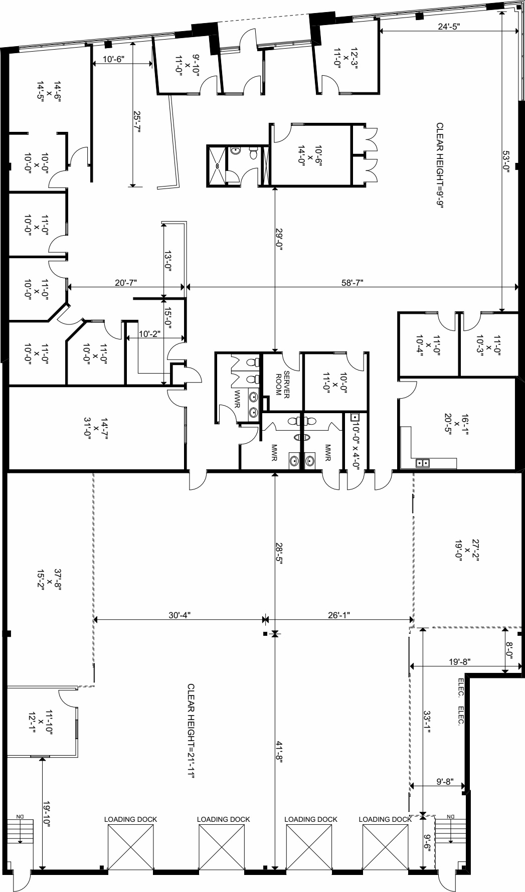 4160 Sladeview Cres, Mississauga, ON for lease Floor Plan- Image 1 of 2