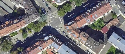 Strasbourg - Aerial map view