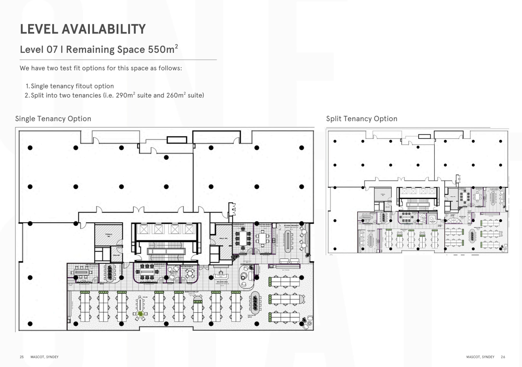 1 Chalmers Cres, Mascot à louer Plan d’étage- Image 1 de 1