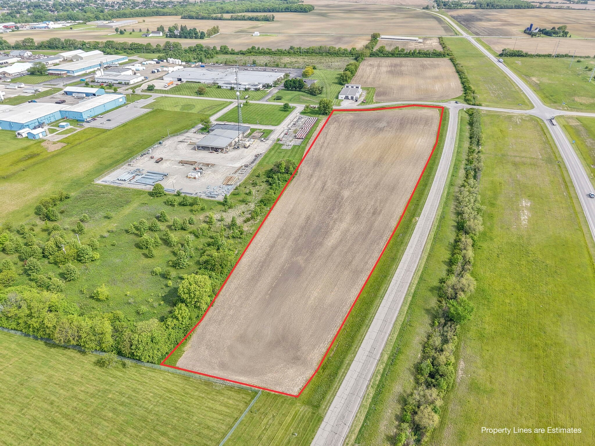0 Kenskill Ave, Washington Court House, OH for sale Aerial- Image 1 of 12