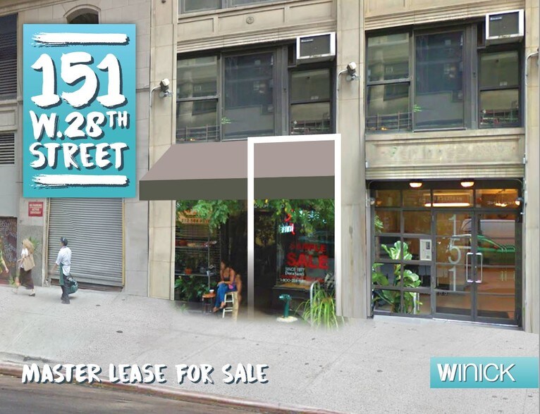 151 W 28th St, New York, NY à vendre - Photo du bâtiment - Image 2 de 4