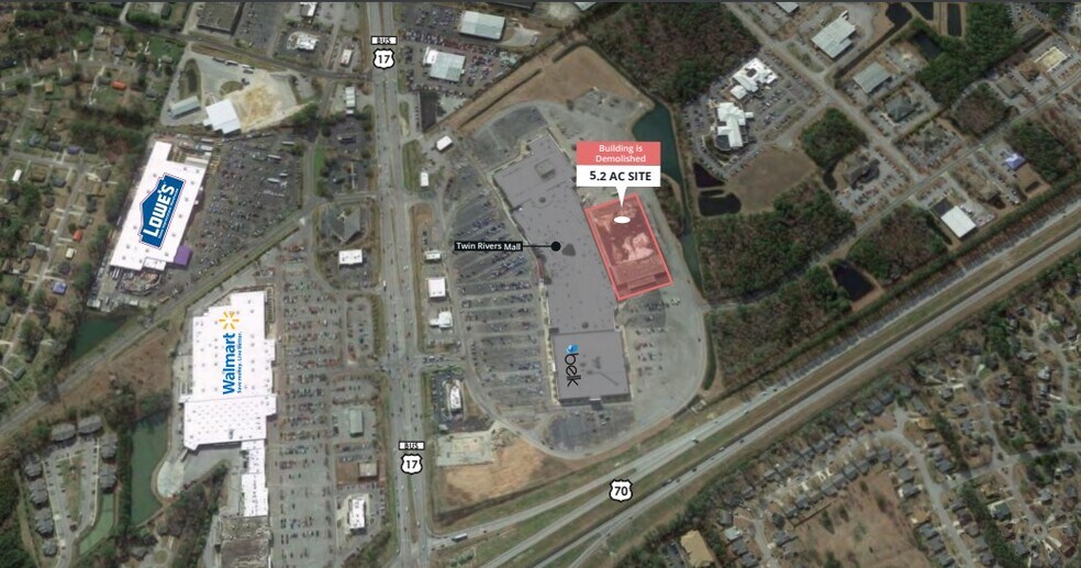 3156 Doctor Martin Luther King Junior Blvd, New Bern, NC à vendre - Photo du bâtiment - Image 1 de 1