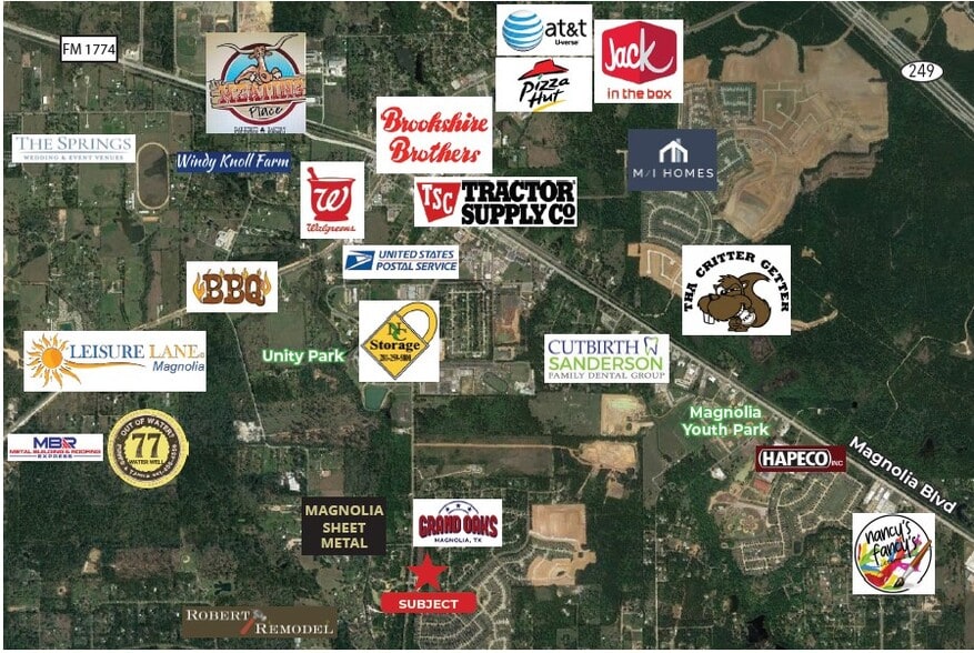 Nichols Sawmill Road, Magnolia, TX for sale - Building Photo - Image 3 of 4