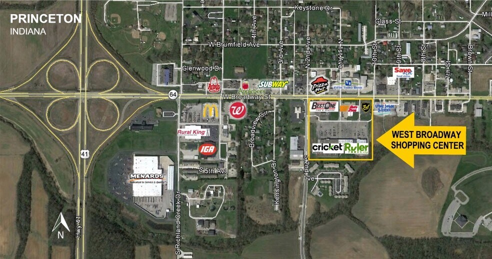 1500 W Broadway St, Princeton, IN à louer - Photo du bâtiment - Image 3 de 4