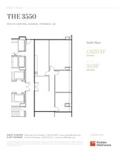 3550 N Central Ave, Phoenix, AZ à louer Plan d’étage- Image 1 de 1