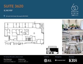 60 S 6th St, Minneapolis, MN à louer Plan d’étage- Image 1 de 1