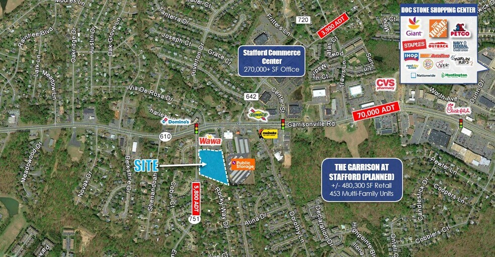 200 Eustace Rd, Stafford, VA à vendre - Photo du bâtiment - Image 1 de 5