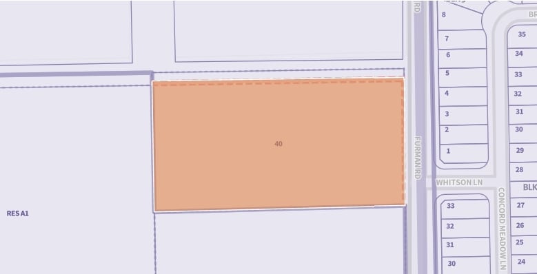 13802 Furman Rd, Houston, TX for sale - Plat Map - Image 3 of 3