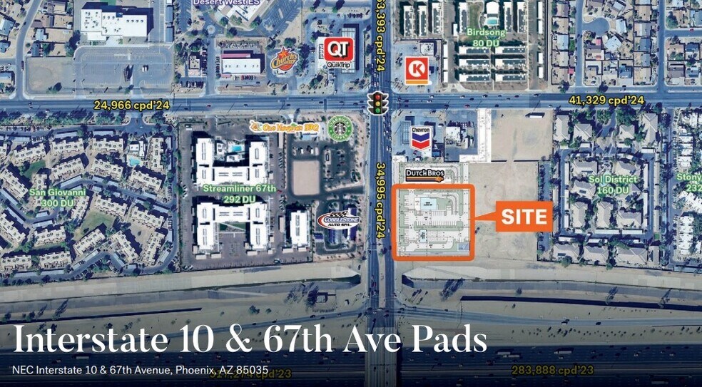 NEC I-10 & 67th Ave, Phoenix, AZ à vendre - Photo du bâtiment - Image 1 de 4