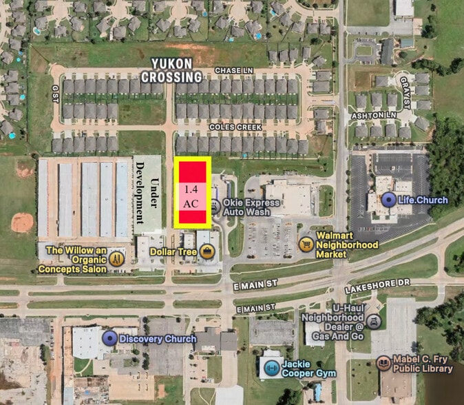 115 Yukon Crossing Ave, Yukon, OK for lease - Building Photo - Image 2 of 3