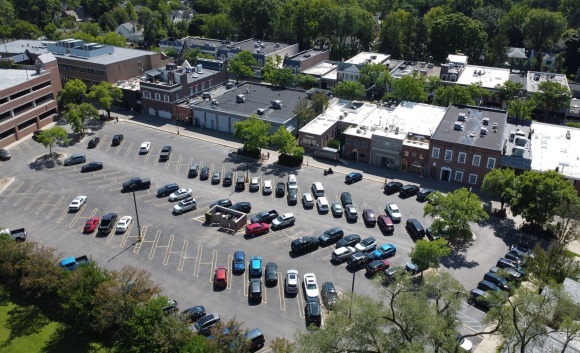 107 Kercheval Ave, Grosse Pointe, MI for lease - Aerial - Image 2 of 6