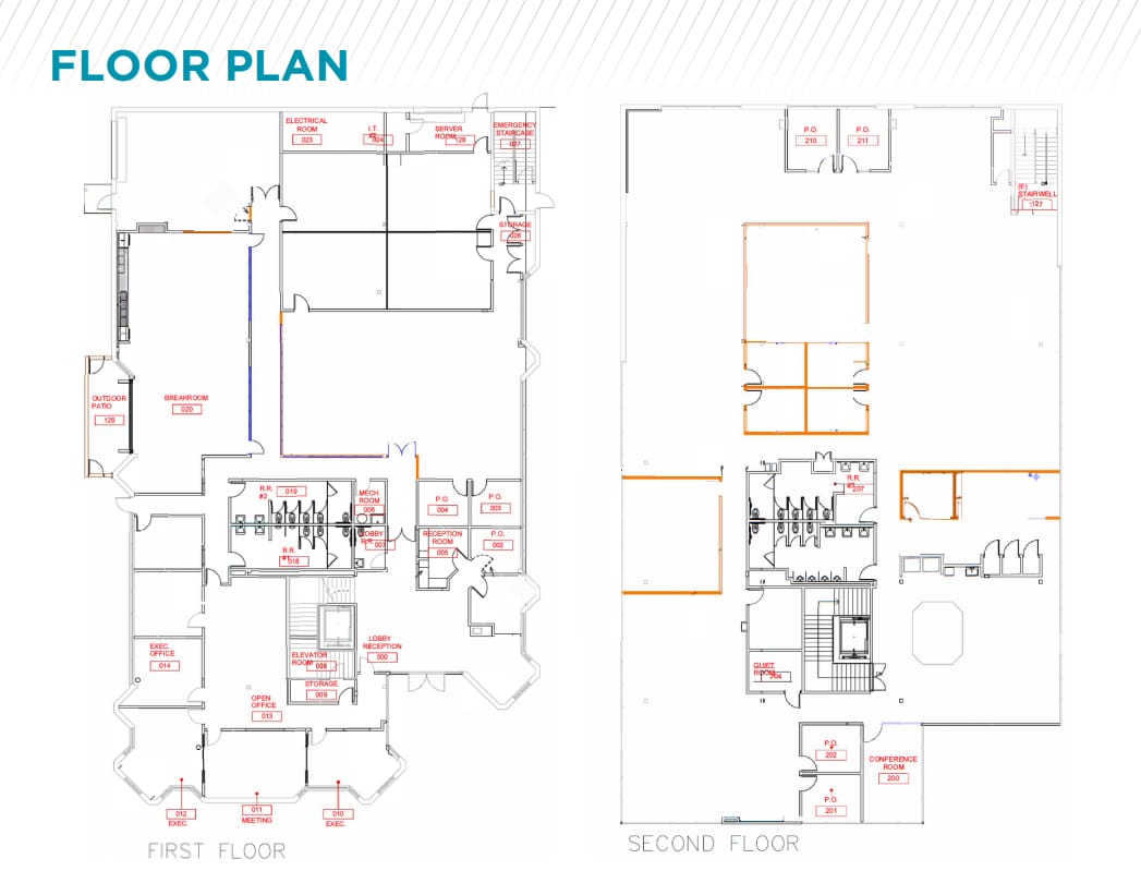 3545 Howard Way, Costa Mesa, CA à louer Plan d’étage- Image 1 de 1