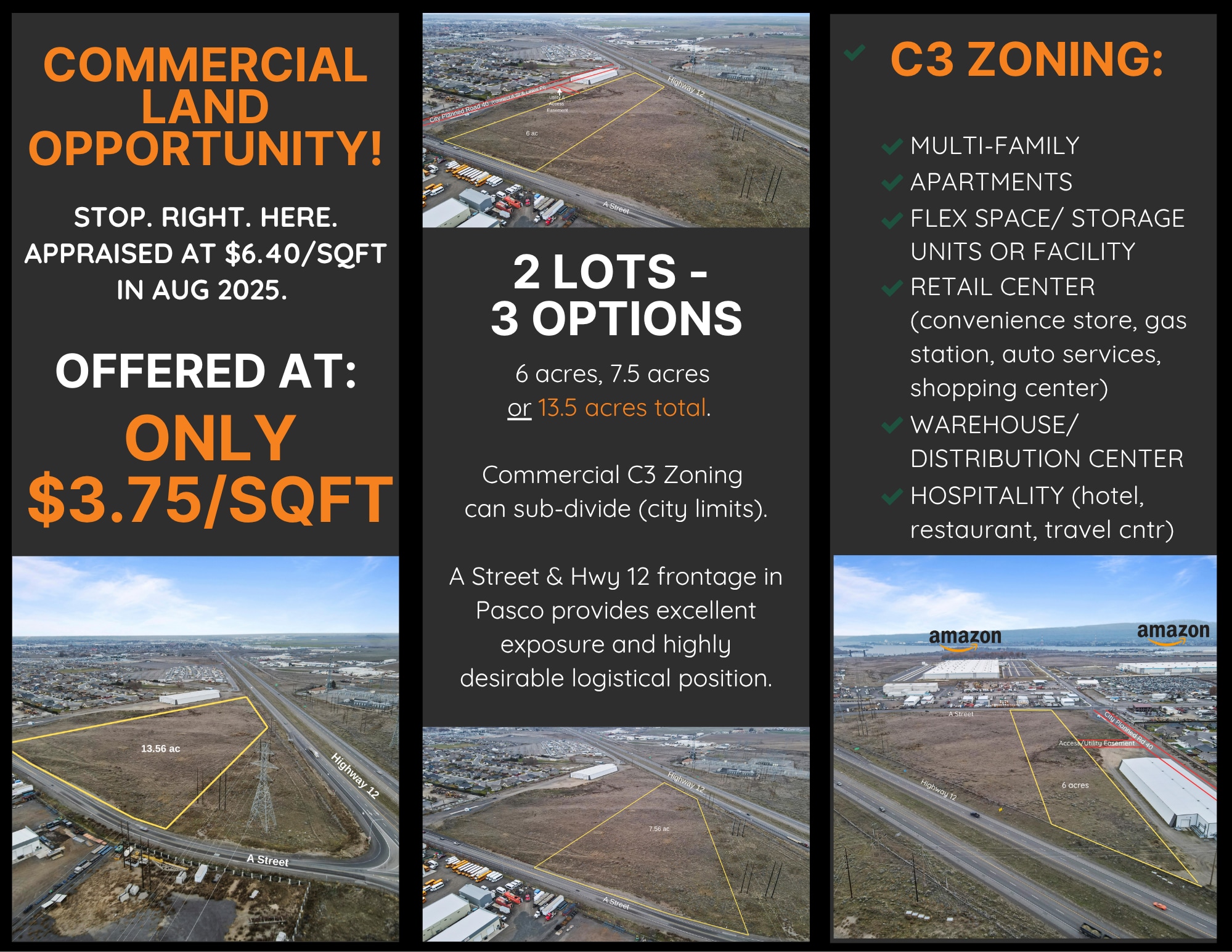 TBD A Street, Pasco, WA for sale Building Photo- Image 1 of 15