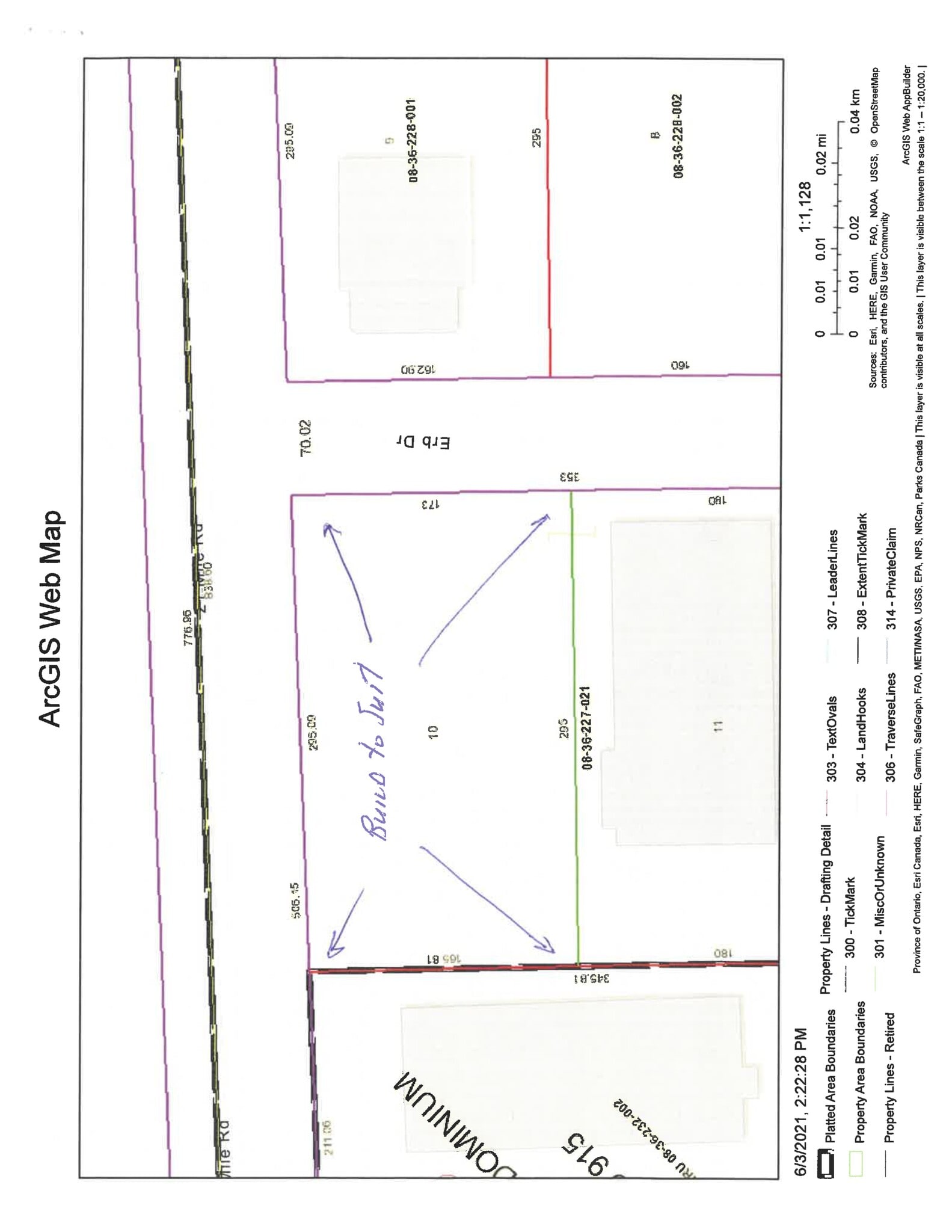 Erb Dr, Macomb Township, MI for lease Site Plan- Image 1 of 2