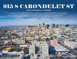 Plus de détails pour 915 S Carondelet St, Los Angeles, CA - Multi-résidentiel à vendre