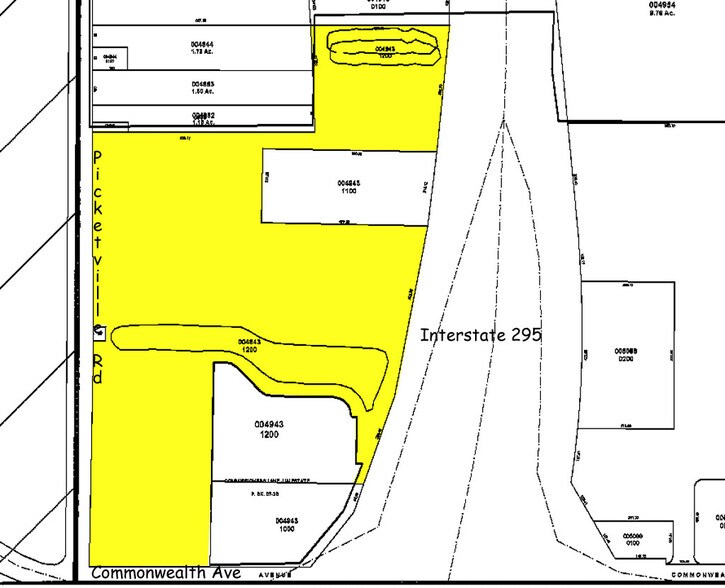 7037 Commonwealth Ave, Jacksonville, FL à louer - Plan cadastral - Image 3 de 12