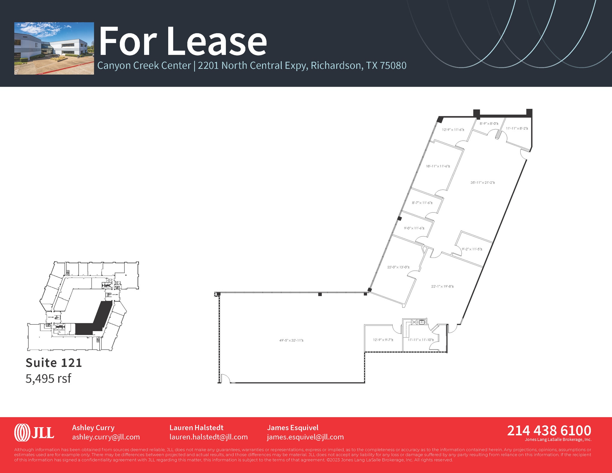 2201 N Central Expy, Richardson, TX à louer Plan d’étage- Image 1 de 1
