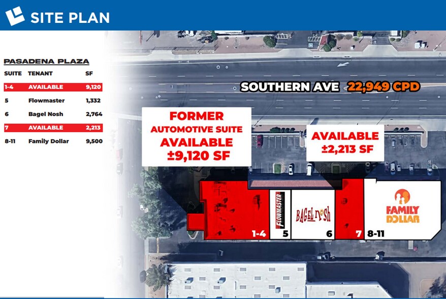 255 E Southern Ave, Mesa, AZ à louer - Aérien - Image 2 de 22