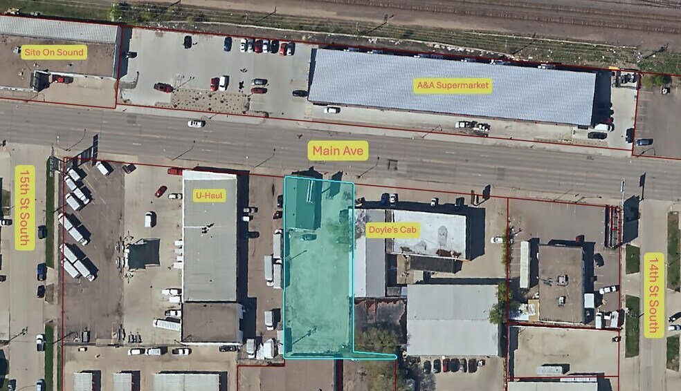 1430 Main Ave, Fargo, ND à louer - Aérien - Image 3 de 18