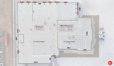 9203 S 145th St, Omaha, NE for lease Floor Plan- Image 2 of 5