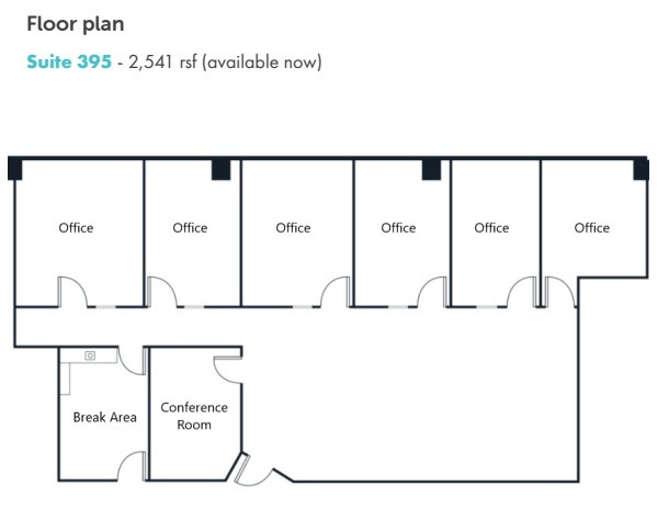 15373 Innovation Dr, San Diego, CA à louer Plan d  tage- Image 1 de 1