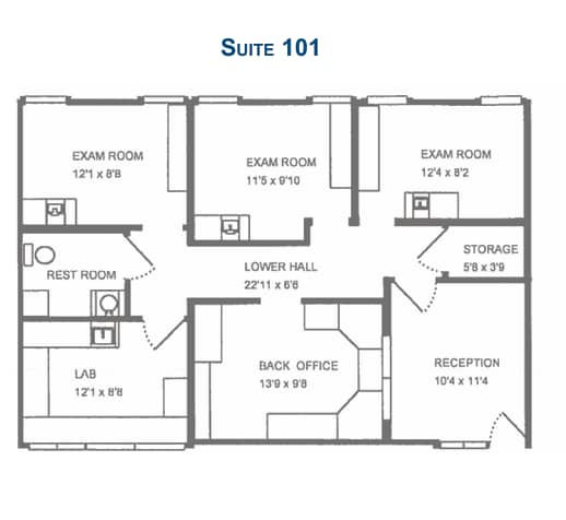 15644 Pomerado Rd, Poway, CA 92064 - Unité 101 - - Plan d’étage - Image 1 of 1