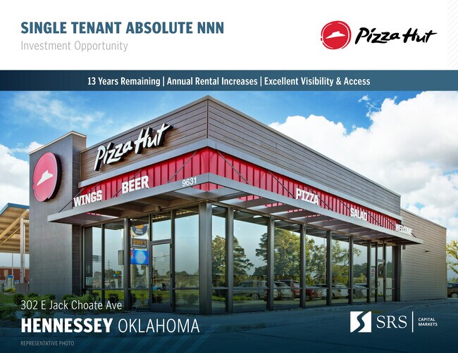 Plus de détails pour 302 E Jack Choate Ave, Hennessey, OK - Commerce de détail à vendre