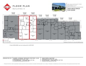 2160-2180 Northpoint Pky, Santa Rosa, CA à louer Plan d’étage- Image 1 de 1
