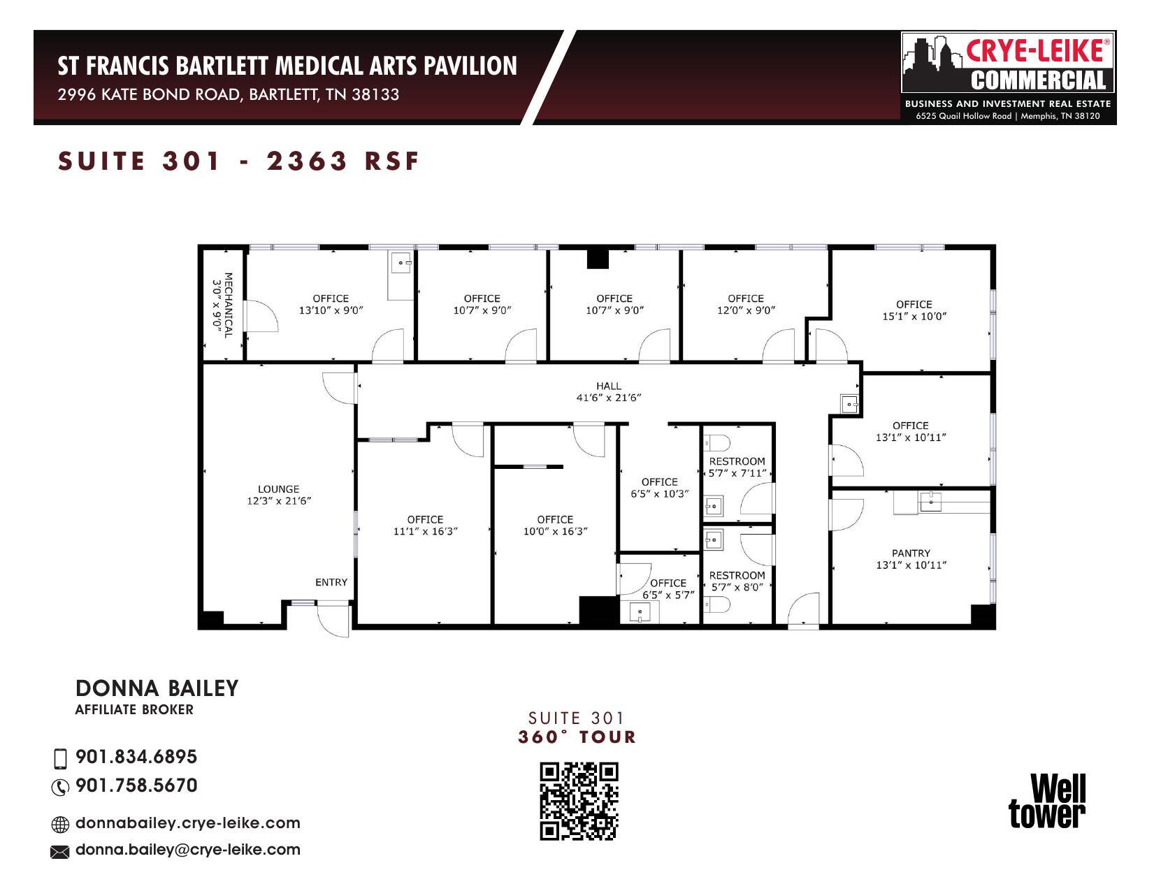 2996 Kate Bond Rd, Bartlett, TN for lease Floor Plan- Image 1 of 1