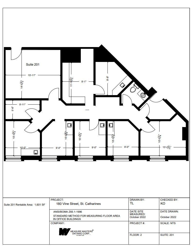 180 Vine St S, St Catharines, ON for lease Floor Plan- Image 1 of 1