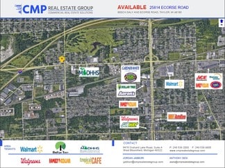Plus de détails pour 25814 Ecorse Rd, Taylor, MI - Commerce de détail à vendre