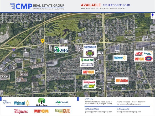 More details for 25814 Ecorse Rd, Taylor, MI - Retail for Sale