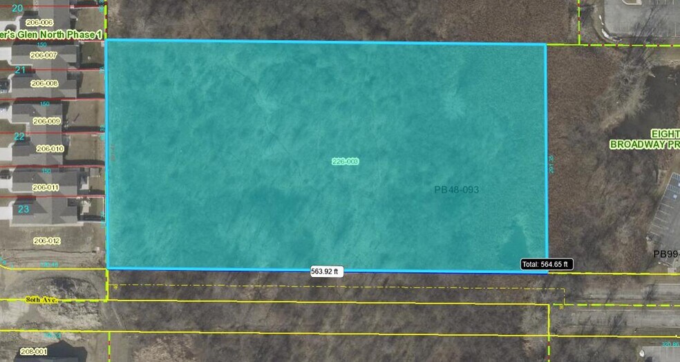 120 86th Ave, Merrillville, IN à vendre - Aérien - Image 3 de 4